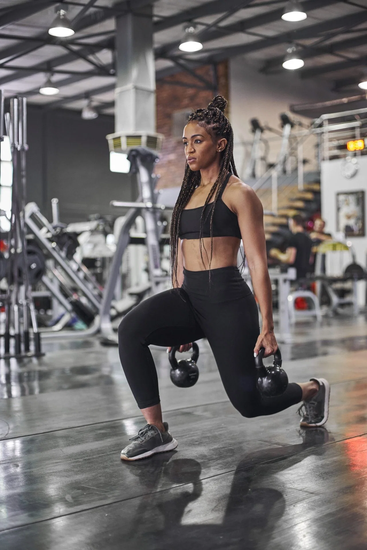 Functional training equipment display